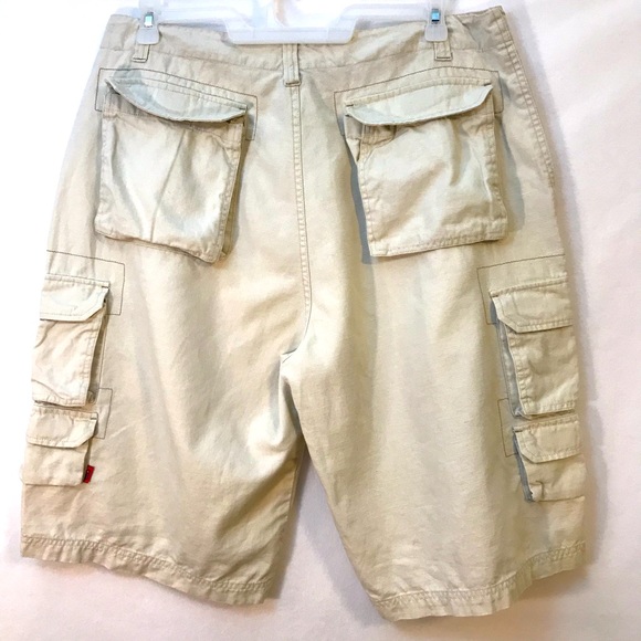 Men’s GB Godbody Cargo Shorts Size 38 - Picture 4 of 7